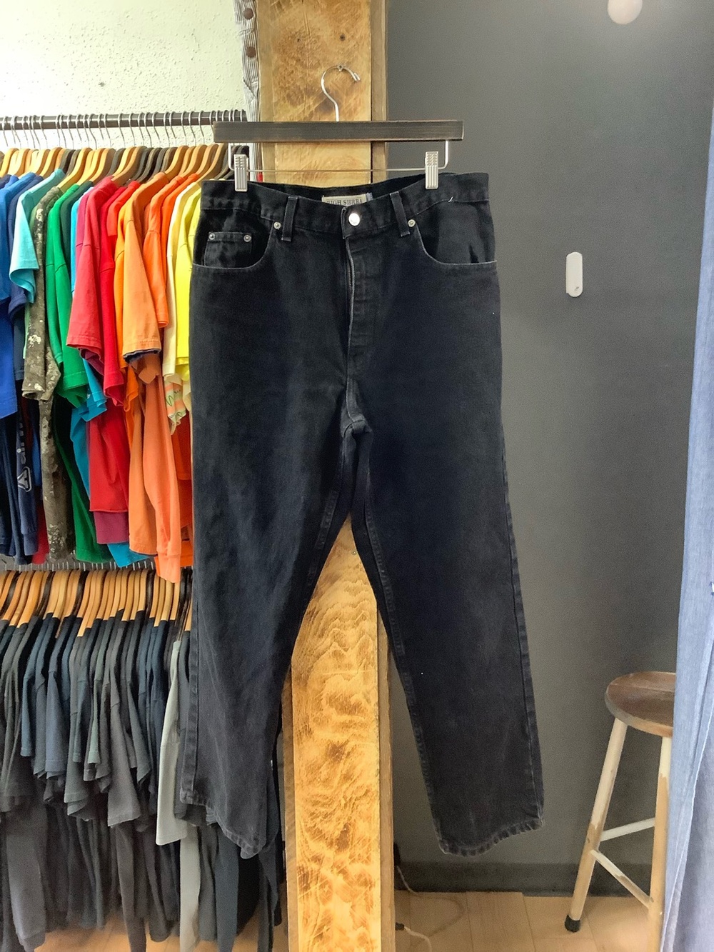 Vintage high sierra black jeans